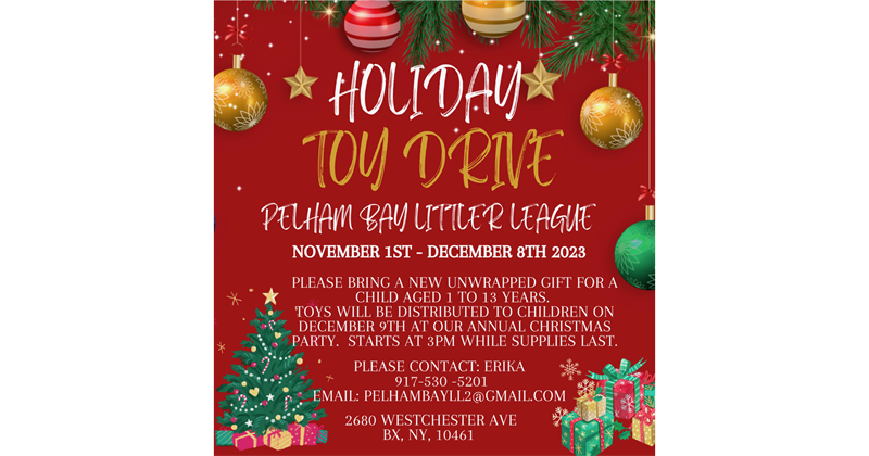Pelham Bay Toy Drive